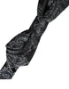 Dolce & Gabbana Black Silk Jacquard Adjustable Neck Men Bow Tie