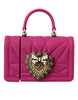Dolce & Gabbana Pink Silicone Devotion Heart Cover Hand Bag Airpod Case