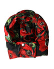 Dolce & Gabbana Multicolor Anemone Whole Head Wrap Hat