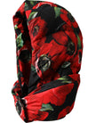 Dolce & Gabbana Multicolor Anemone Whole Head Wrap Hat