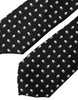 Dolce & Gabbana Black Patterned 100%Silk Adjustable Tie