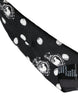 Dolce & Gabbana Black Heart Polka Dot Adjustable Tie