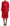 Dolce & Gabbana Elegant Red Silk Midi Dress with Button Detail