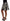 Dolce & Gabbana Black White Floral Baroque Crystal Pencil Skirt