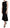 Dolce & Gabbana Black Dress Sheath Flare Viscose Dress