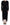 Dolce & Gabbana Black Sheath Midi Gown Wool Wrap Dress