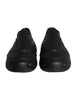 Dolce & Gabbana Black Foiled Rubber Toy Low Top Sneakers Shoes