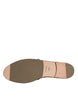 Dolce & Gabbana Beige Floral Canvas Espadrilles Slip On Shoes