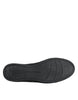 Dolce & Gabbana Black Gold Leather Classic Sneakers Shoes