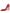 Dolce & Gabbana Red Patent Leather Faux Pearl Heels Pumps Shoes