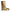 Dolce & Gabbana Metallic Gold Rubber PVC Rain Boots Shoes