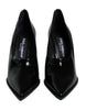 Dolce & Gabbana Black Patent Leather High Heels Pumps Shoes