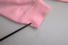 Philippe Model Pink Cotton Logo Print Long Sleeves Pullover Sweater