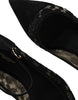 Dolce & Gabbana Black Taormina Lace Bellucci Flats Shoes