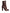 Dolce & Gabbana Brown Leather Heels Mid Calf Boots Shoes