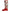 Dolce & Gabbana Red Floral Rubber Knee High Flat Boots Shoes