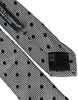 Dolce & Gabbana Black White Dot Fantasy Silk Adjustable Men Tie
