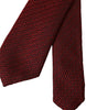 Dolce & Gabbana Red Patterned 100% Silk Adjustable Men Tie