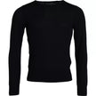 Dolce & Gabbana Black Cashmere Crew Neck Pullover Sweater