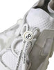 Dolce & Gabbana White Mesh Sorrento Trekking Sneakers Shoes