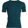 Dolce & Gabbana Blue Green Cotton Round Neck Short Sleeves T-shirt