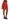Dolce & Gabbana Orange Macramé Lace Pencil Skirt