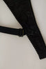 Dolce & Gabbana Black Silk Lace Balconcino Bra Underwear