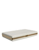 Dolce & Gabbana White Leather Gold Frame Clutch Evening Party Purse Bag