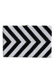 Dolce & Gabbana Black White Gold Frame Clutch Evening Party Purse Bag
