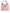 Versace Pink Small Top Handle Grainy Calf Leather Crossbody Bag