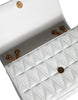 Versace White Mini Nappa Leather Crossbody Shoulder Bag