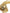 Dolce & Gabbana Gold Leather Floral Crystal Angel Headphones