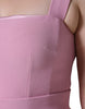Dolce & Gabbana Pink A-line Flare Viscose Sleeveless Dress