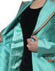 Dolce & Gabbana Metallic Green Single Breasted Blazer Jacket