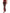 Dolce & Gabbana Black Red Cherry Mid Waist Jogger Pants