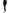 Dolce & Gabbana Black Viscose High Waist Tapered Pants