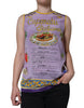 Dolce & Gabbana Purple Silk Caponata Siciliana Print Tank Top