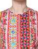 Dolce & Gabbana Multicolor Cotton Carretto Floral Tank Top