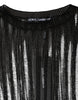 Dolce & Gabbana Black Stripe See Through Long Sleeves Top