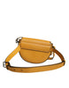 Brunello Cucinelli Light Brown Leather Logo Waist Strap Sling Bag