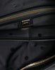 Dolce & Gabbana Black Calfskin Leather Mediterranean Pouch Bag