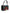 Dolce & Gabbana Black Leather Lighted Top Handle Handbag Bag