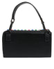 Dolce & Gabbana Black Leather Lighted Top Handle Handbag Bag