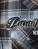 Dolce & Gabbana Multicolor Checkered Paradiso Patch Slim Fit Shirt