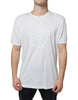 Dolce & Gabbana White Logo Embossed Cotton Crewneck T-shirt