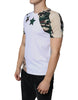 Dolce & Gabbana White Camouflage Stars Crew Neck T-shirt
