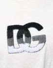 Dolce & Gabbana White Cotton DG Logo Print T-shirt