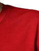 Dolce & Gabbana Red Cotton DG Logo Print Crew Neck T-shirt