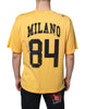 Dolce & Gabbana Yellow Secret Graden Floral Cotton Crew Neck T-shirt