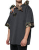 Dolce & Gabbana Gray Camouflage Animal Stuff Cotton T-shirt